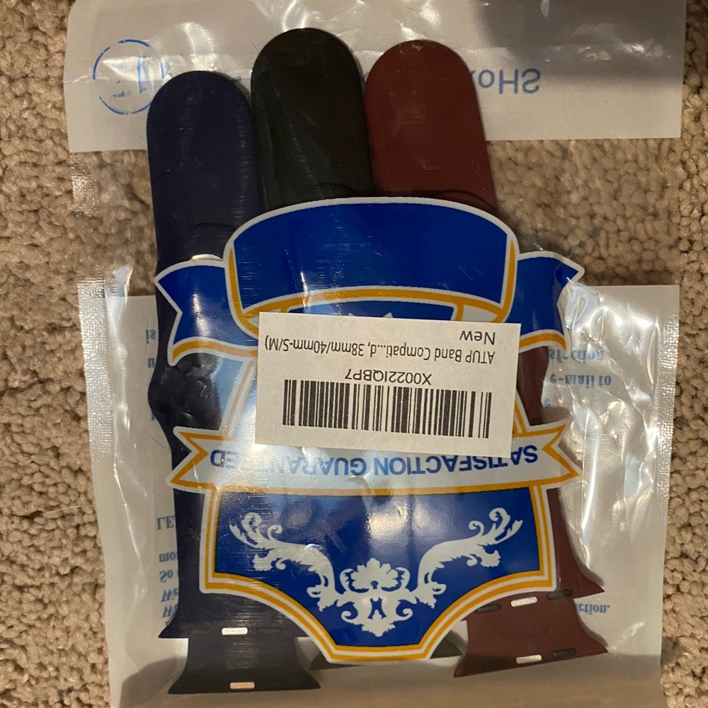 3 Apple watch bands